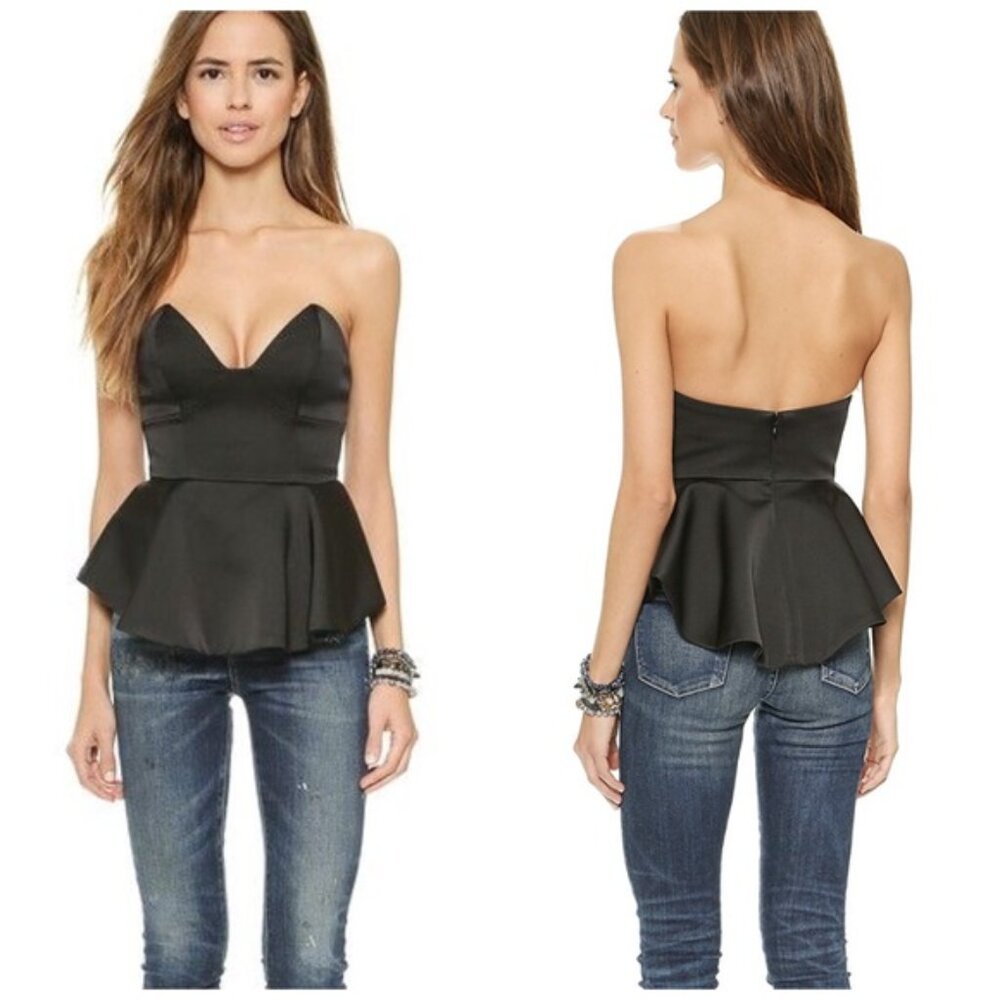 EUC KEEPSAKE the label Stole Hearts Corest Top